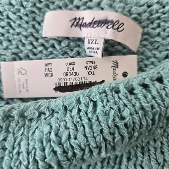 Madewell Boatneck Pullover Sweater Size XXL NWT - Picture 5 of 6